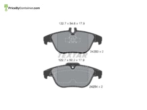 TEXTAR 0054200720 — TEXTAR BRAKE PAD0064201320 0054200720 / 2425381