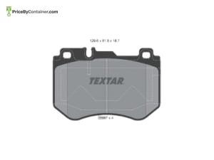 TEXTAR 0084201720 — TEXTAR BRAKE PAD 0084201720 / 2599701