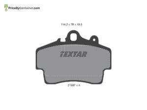 TEXTAR 1694200120 — TEXTAR BRKAE PAD 1694200120 /