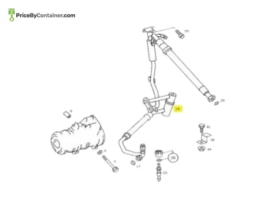 TRUCK TEC 1031303357 — Description TRUCKTEC 1031303357 Power Steering Suction Line For Mercedes-Benz 1031303357 (002)