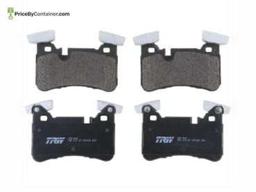 TRW 0004203400 — TRW Rear Brake Pad Set For Mercedes-Benz GDB1856 / 0004203400