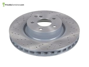 TRW 2214211712 — TRW Front Left or Right Brake Disc (Part Number: DF6077S / Mercedes-Benz 2214211712): Position: The designation “Front…